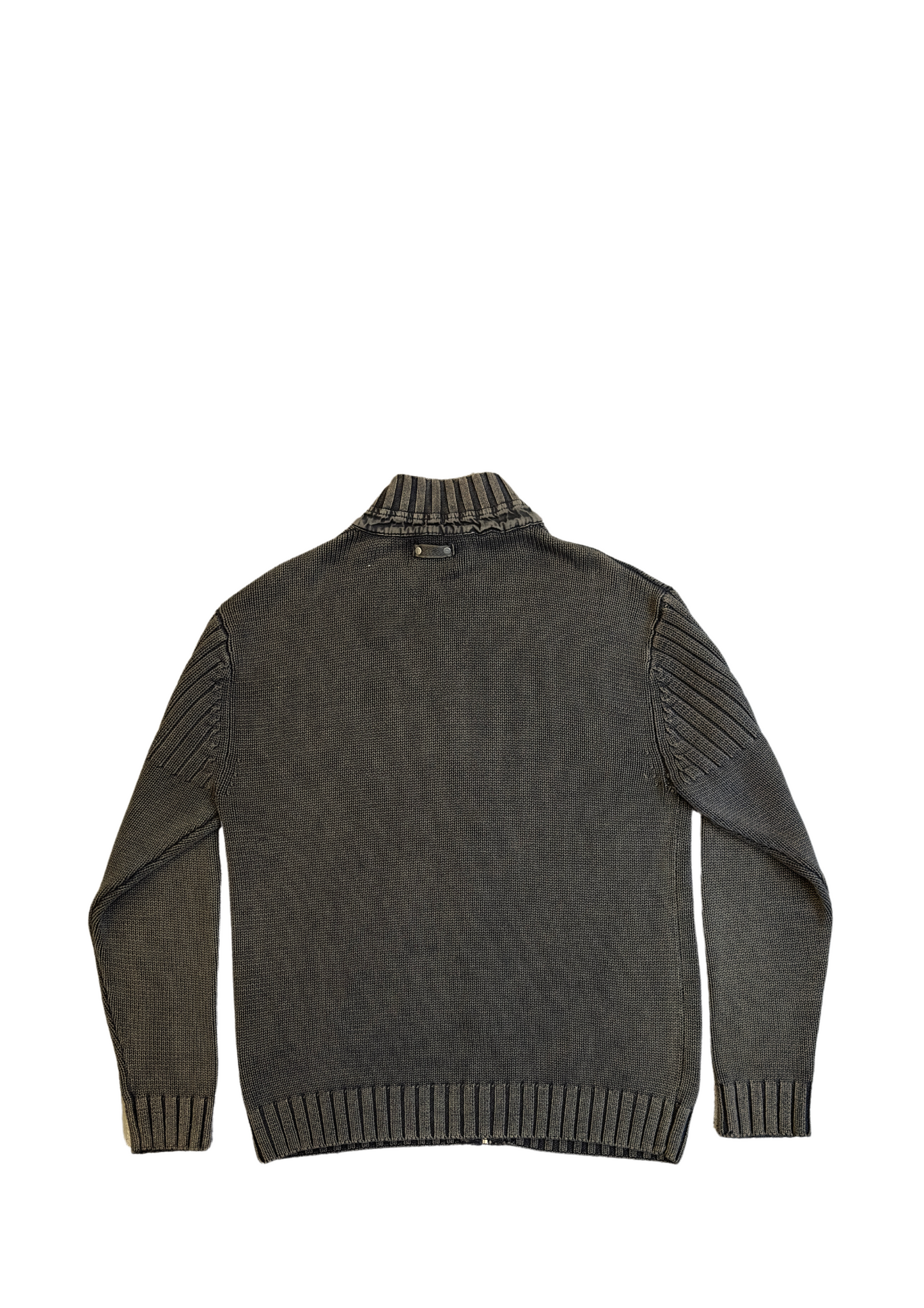 Knit Full-Zip Globetrotter | brown