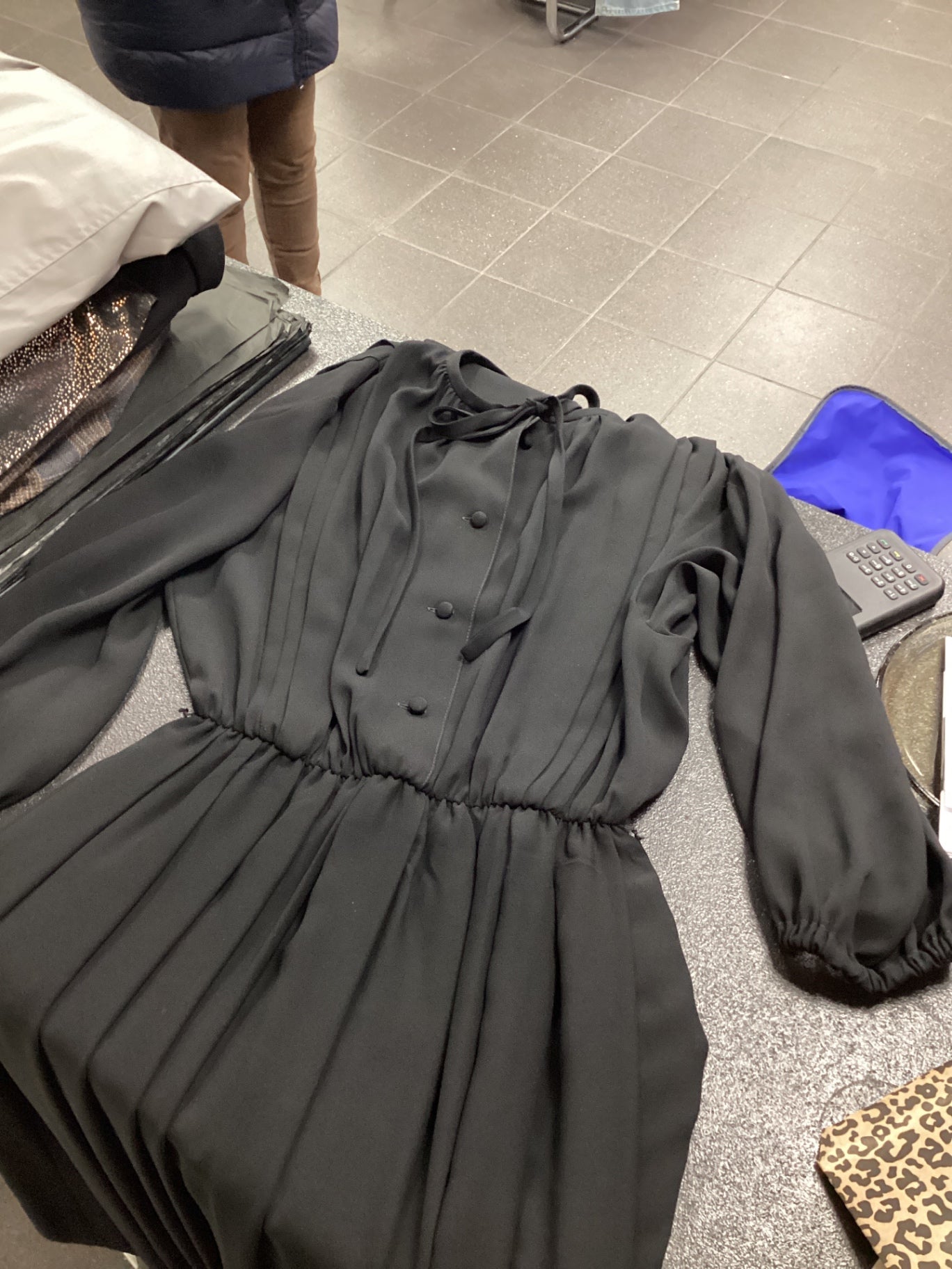 Vintage Kleid Schwarz