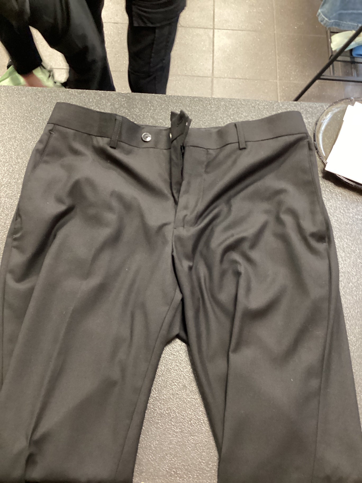 Pre-Loved Unbekannt Hose Schwarz