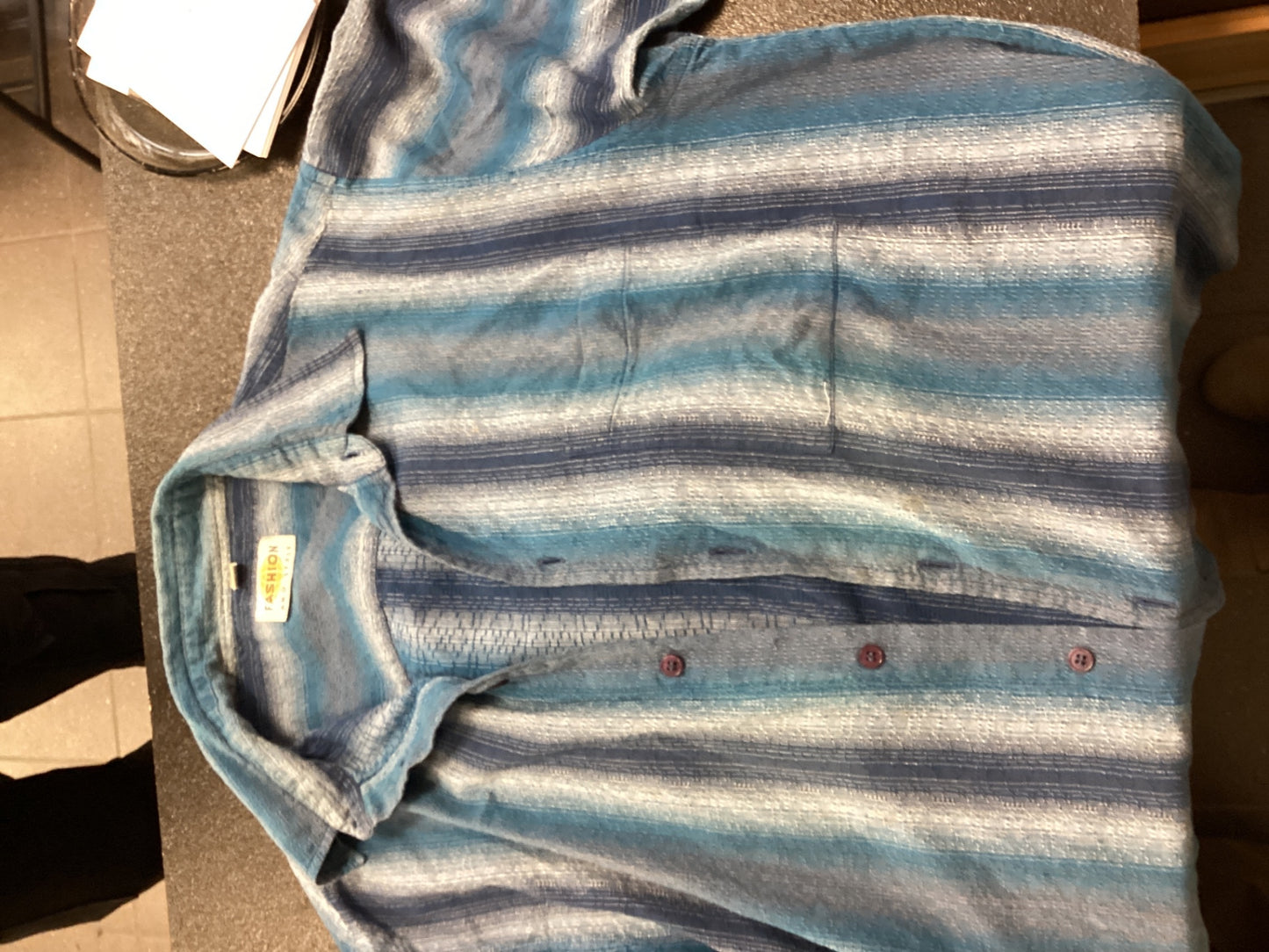 Pre-Loved Fashion Hemd Blau