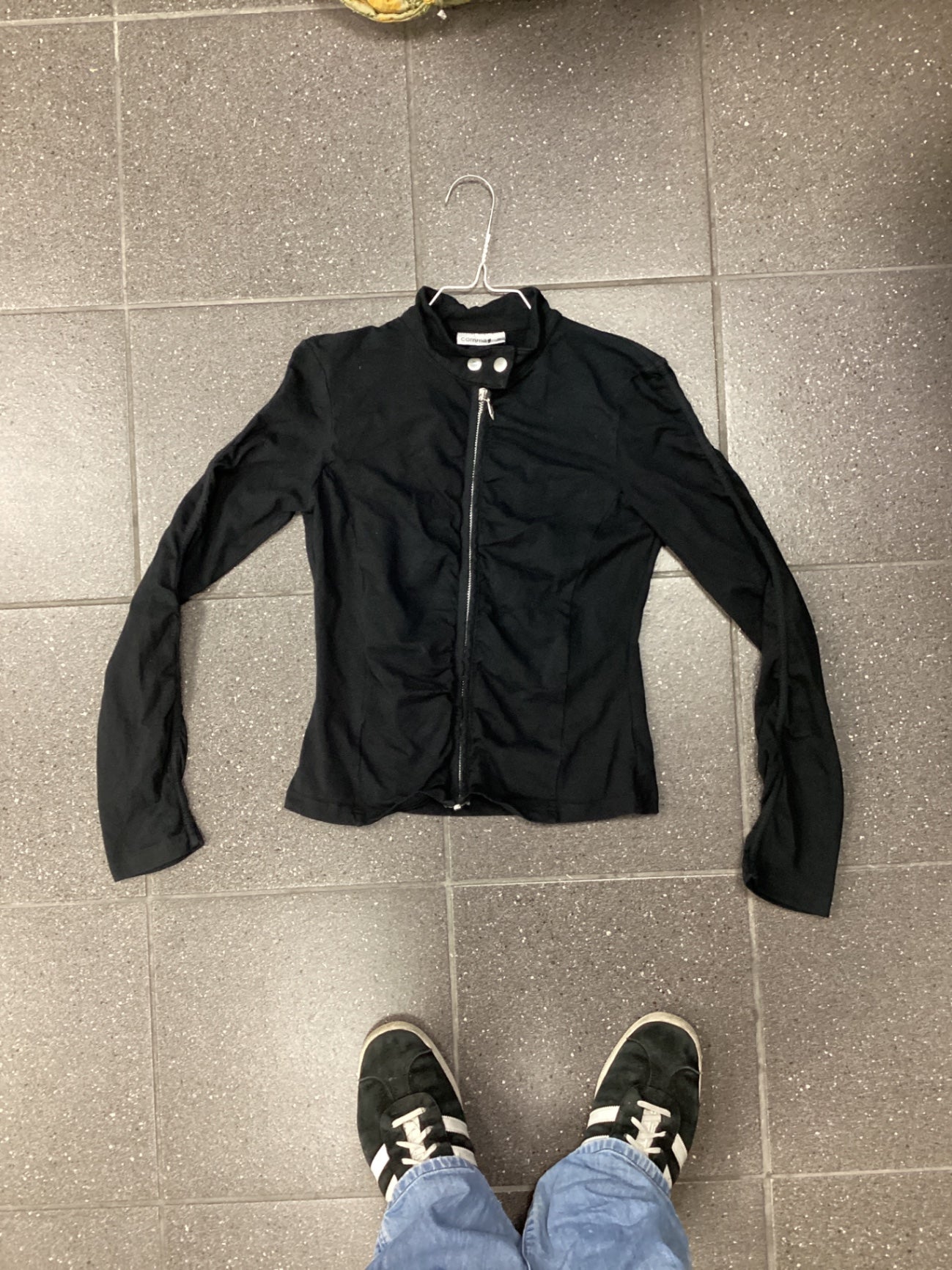 Pre-Loved Comma Jacke S Schwarz