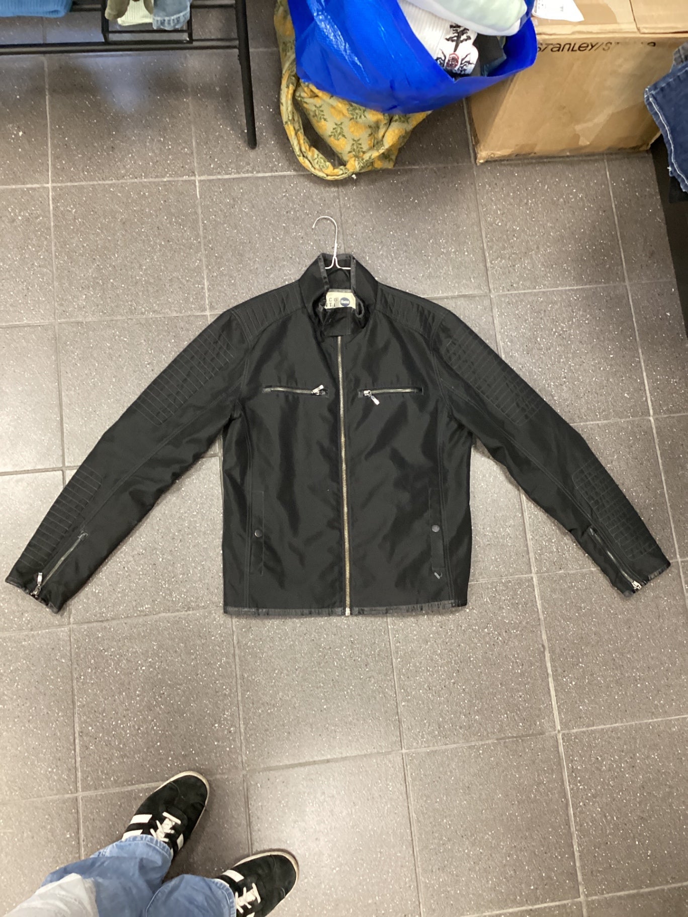 Pre-Loved Solid Jacke M Schwarz