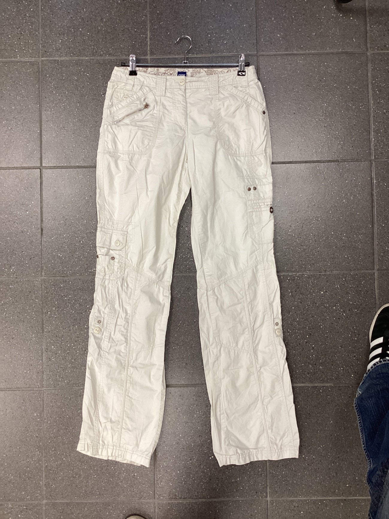 Pre-Loved Cecil Cargohose M Weiß