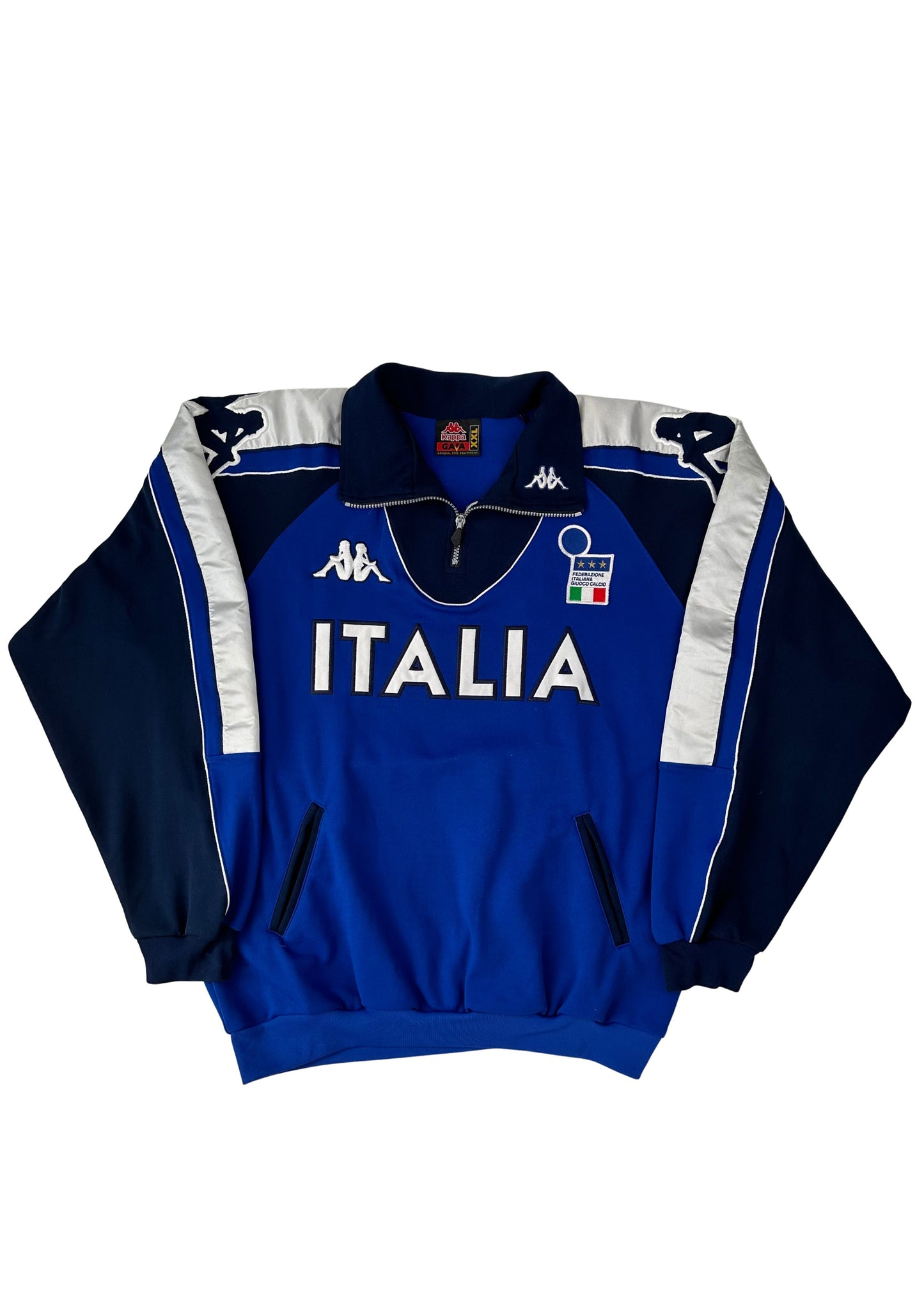 Italia Half Zip Sweater