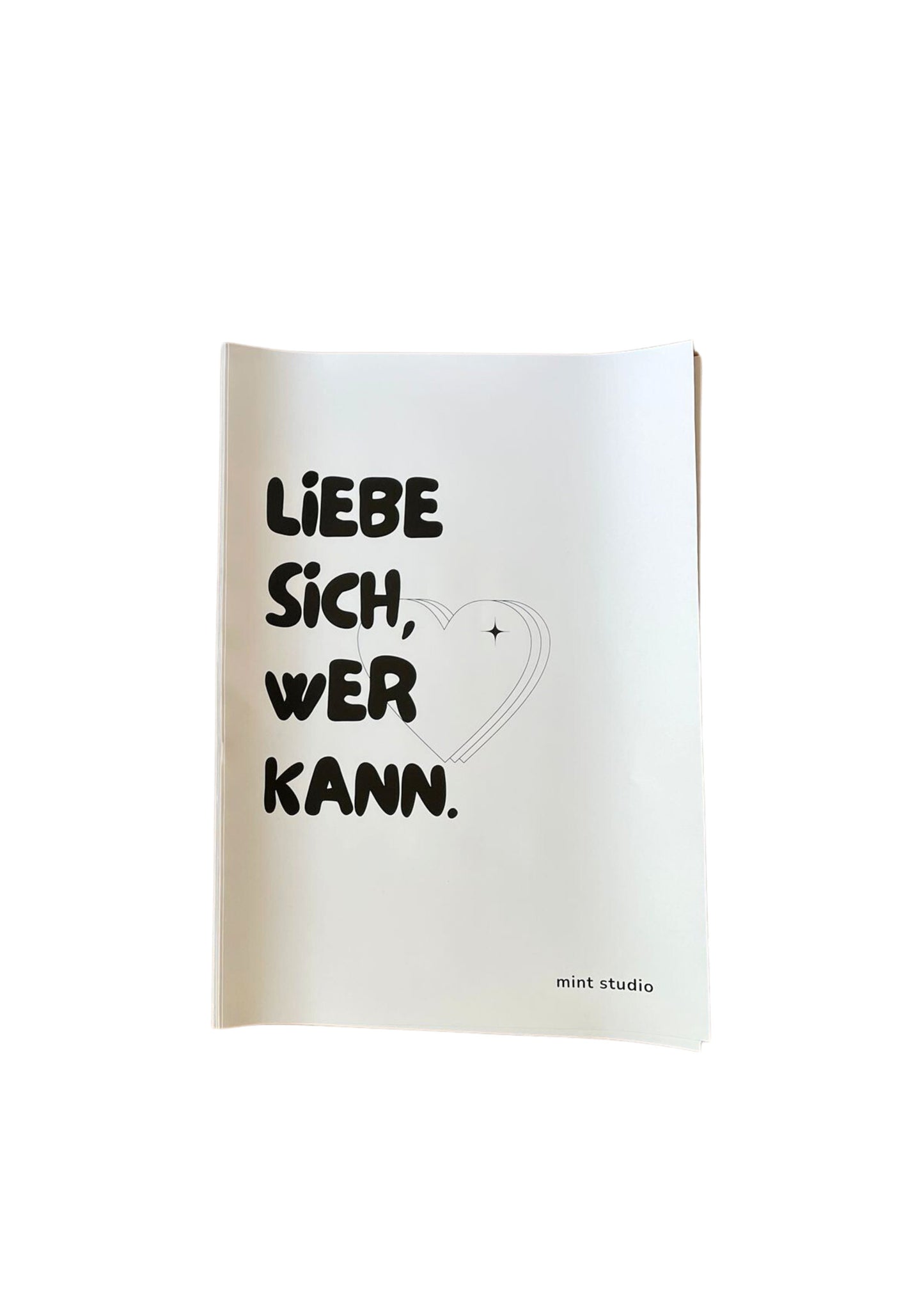 Print "Liebe Sich Wer Kann" A2 - mint