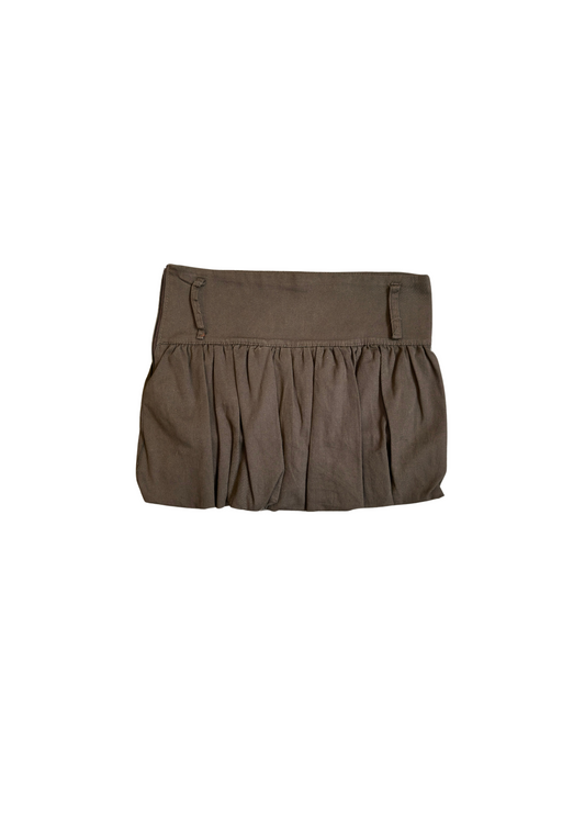 Brown Mini Skirt