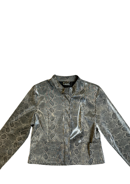 Snake Print Jacke