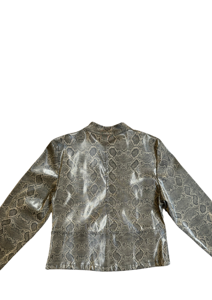 Snake Print Jacke