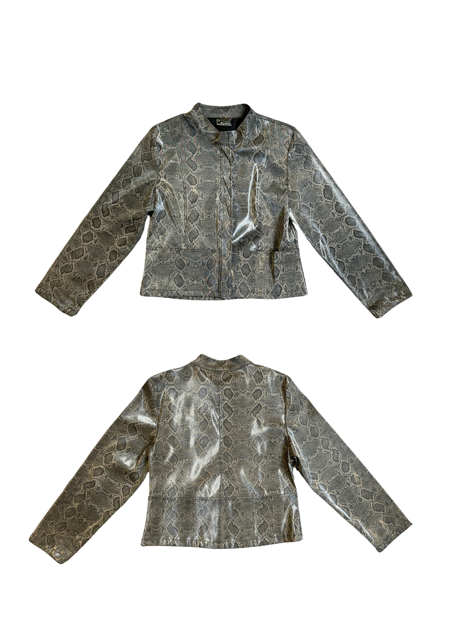 Snake Print Jacke