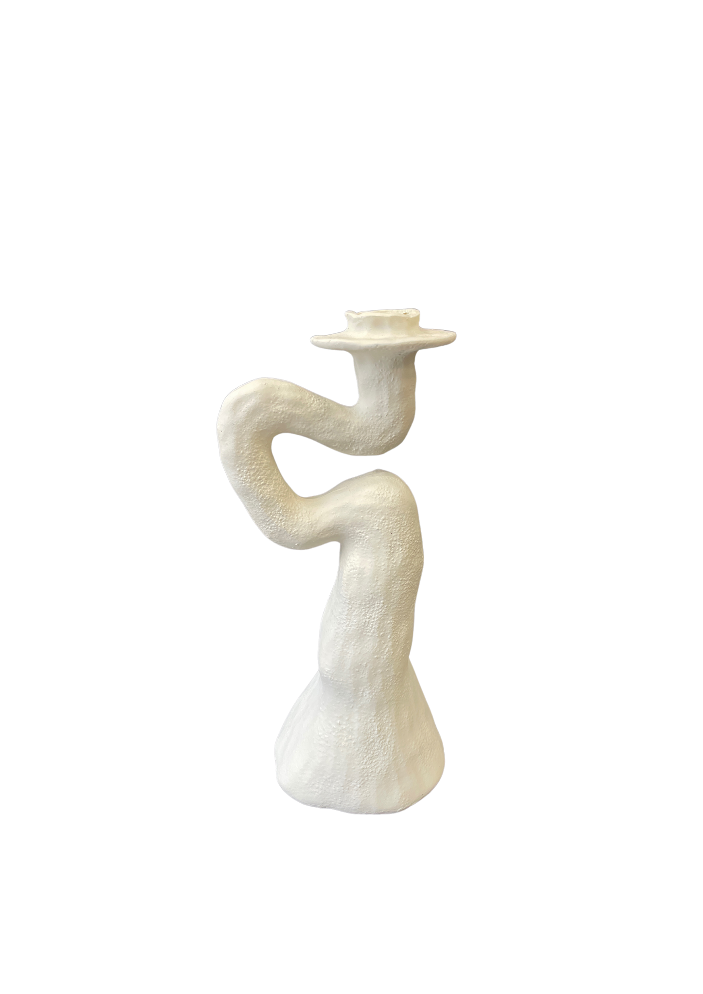 Quirky Candle Holder White