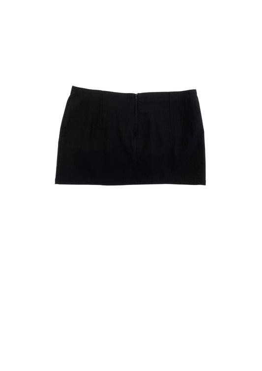 Black Mini Skirt - mint