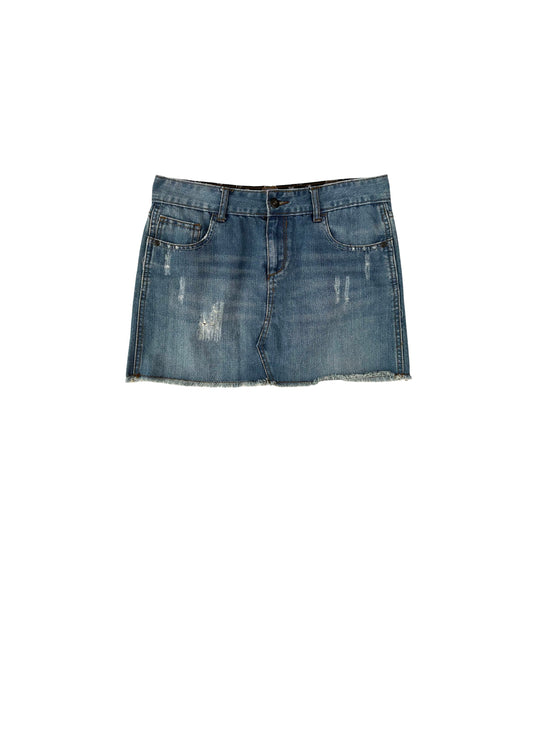 Gate Jeans Mini Skirt