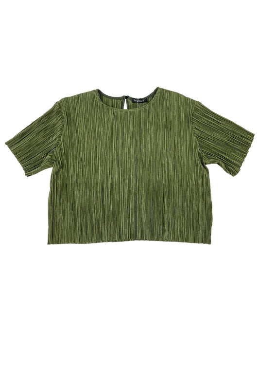 Green Riffled T-Shirt