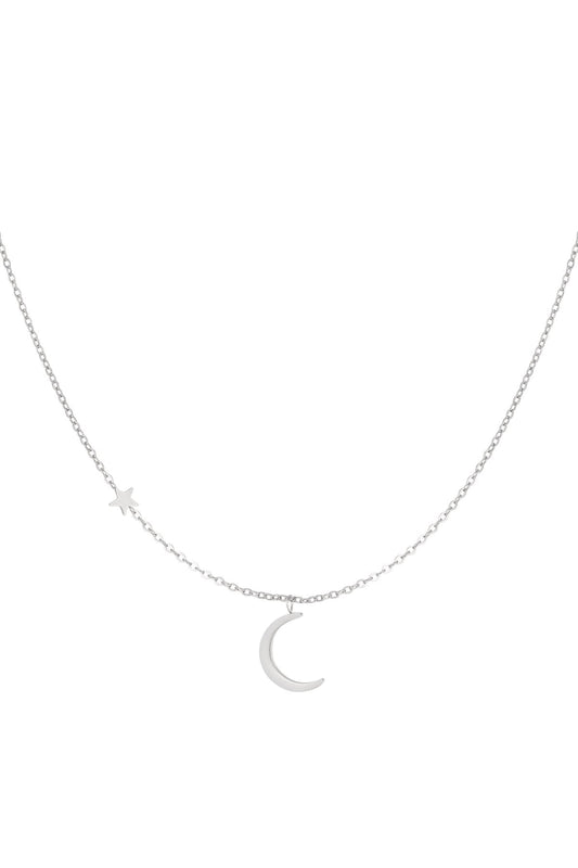 Moon+Star Kette Silber - mint