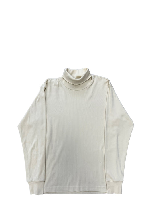 Turtle Neck Sweater Beige - mint